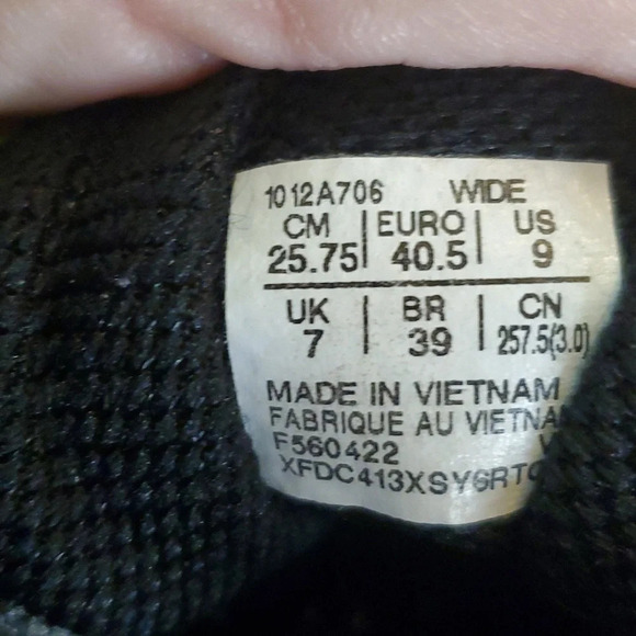 ASICS Black & Pink Womens Gel Venture 9W - Picture 8 of 12